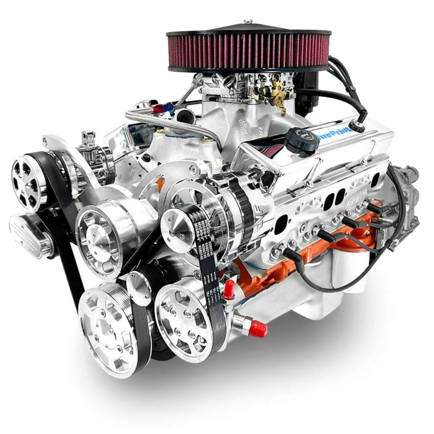 BluePrint Engines B454FKTKX SBC 454/563HP with TKX, EFI, Pol. — photo 1