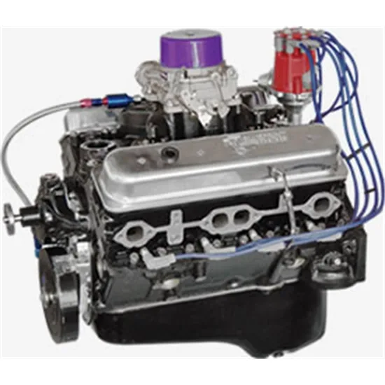 BluePrint MBP3550CTC GM 355 Dressed Marine Engine, Cast Iron Vortec Heads — photo 1