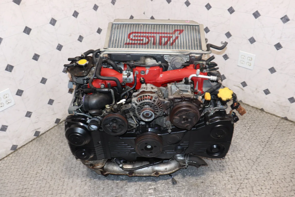 2002 2003 Subaru Impreza WRX STI GDB V7 2.0L DOHC Turbo AVCS Engine JDM EJ207 OEM — photo 1