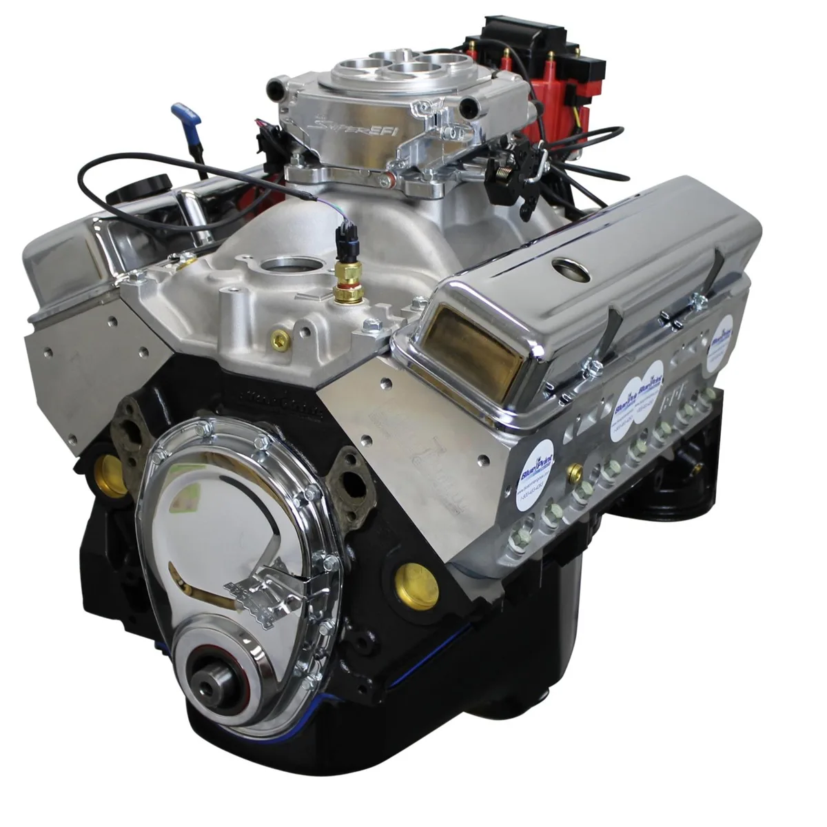 BluePrint BP38318CTF1 383CI Stroker Crate Engine, Fully Dressed — photo 1